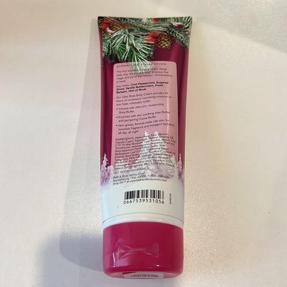 TWISTED PEPPERMINT BATH AND BODY WORKS BODY CREAM - Picture 2 of 4